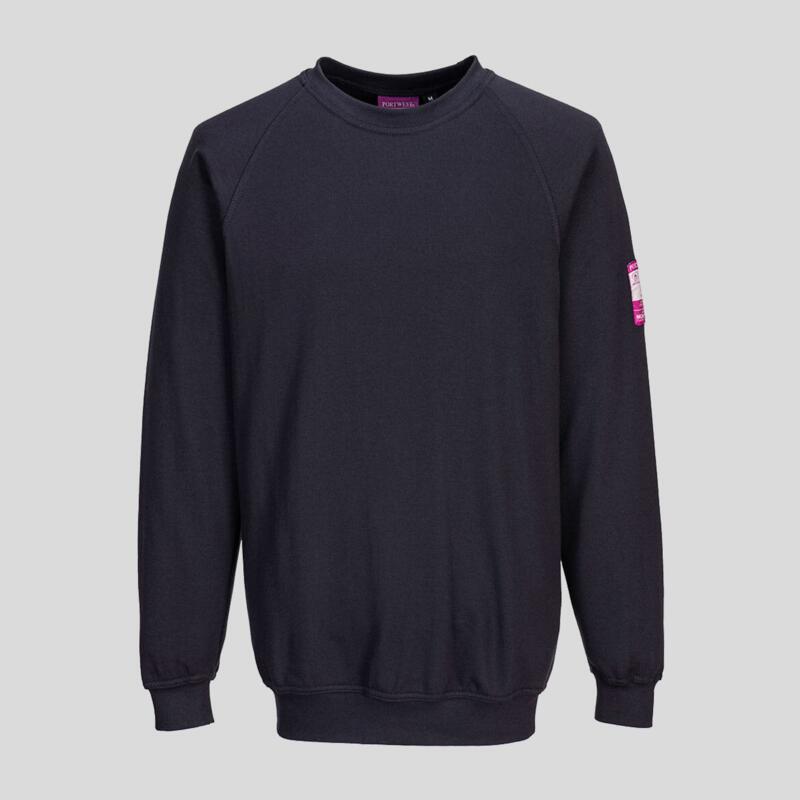 FR12 Portwest UC felpa uomo girocollo ignifuga antistatica EN 1149 EN ISO 11612 IEC 61482-2 Thumbnail