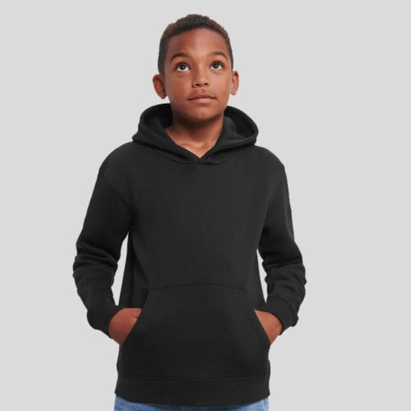 R265B Russell Authentic Felpa da bambino con cappuccio 80% cotone 20% poliestere 280gr Thumbnail