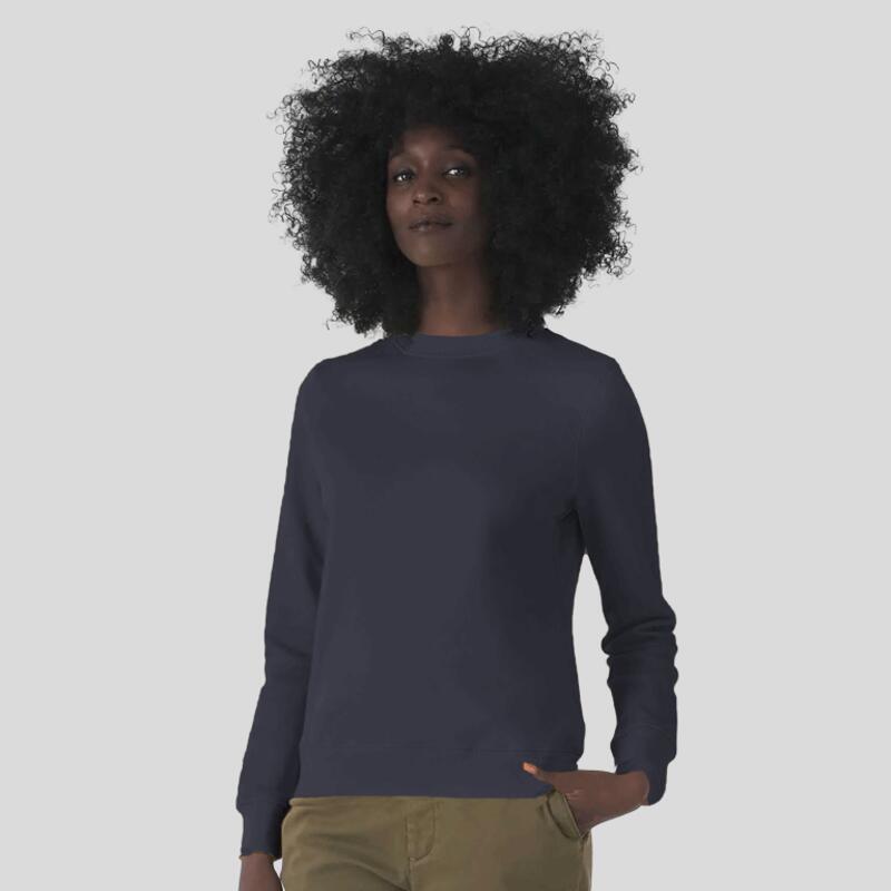 WW01Q B&C Queen felpa Donna girocollo Classic Fit 80% cotone 20% poliestere 280g Thumbnail