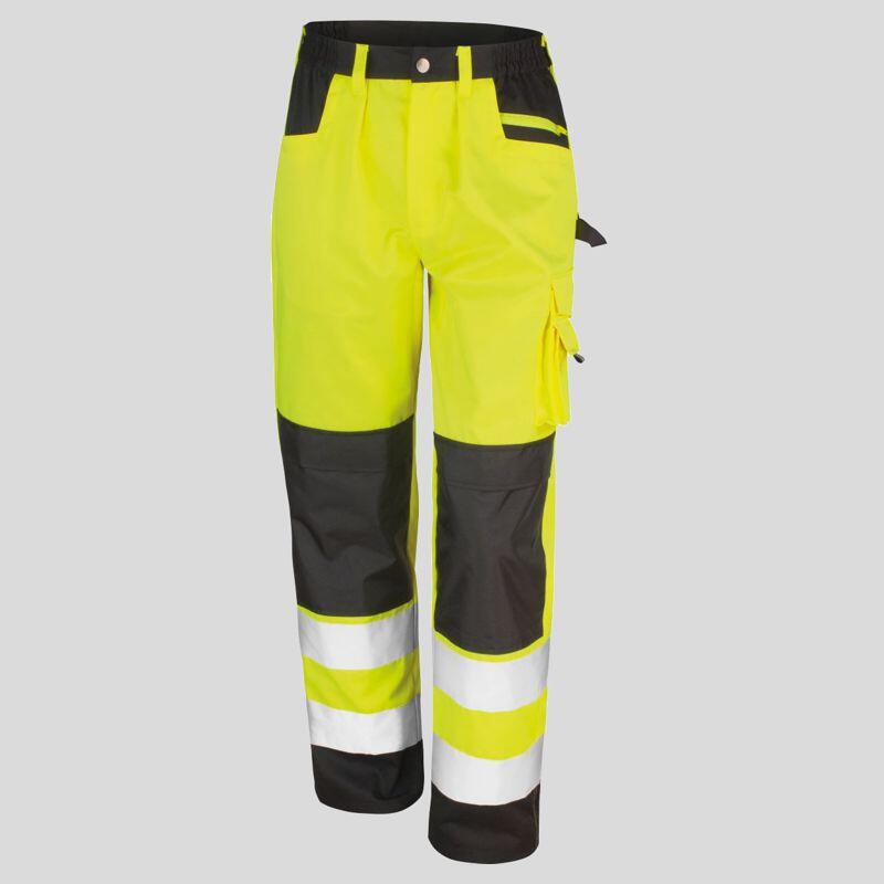 R327X Result Pantalone alta visbilità con porta ginocchiere 80% pol 20% cot Thumbnail