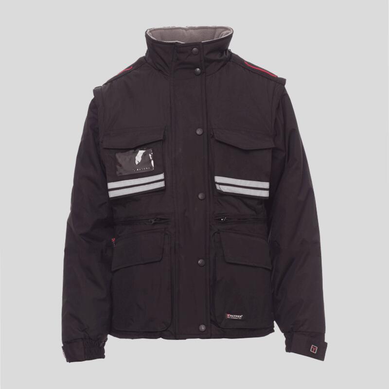 Tornado Lady Payper Giubbotto donna da lavoro imbottito con maniche e cappuccio staccabili Thumbnail