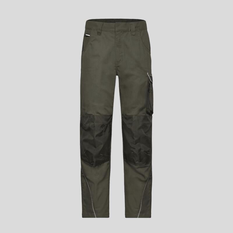 JN878 James&Nicholson Pantalone multitasche da lavoro con rinforzo CORDURA sulle ginocchia Thumbnail