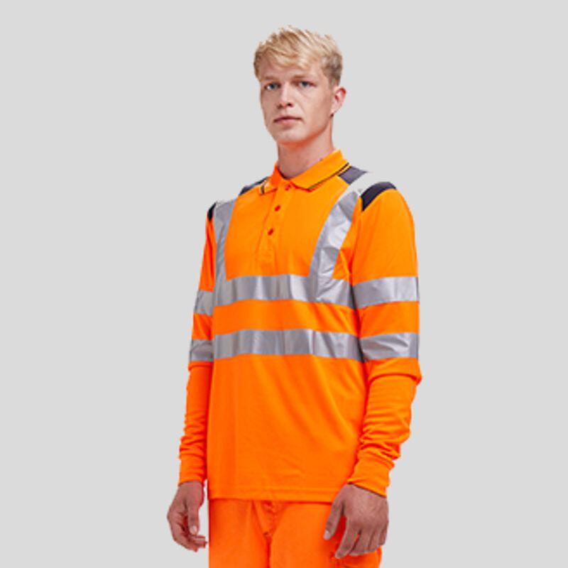 Guard+ Winter Polo manica lunga alta visibilità bicolore EN ISO 20471 CL.2 Thumbnail