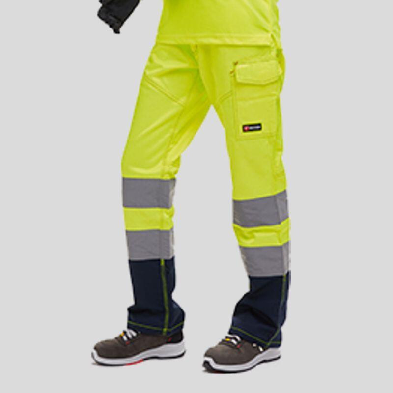 Charter Lady Payper Pantalone da lavoro alta visibilità EN 20471 CL 2 50% cotone 50% poliestere 250gr Thumbnail