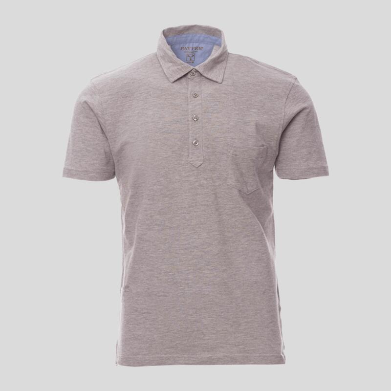 Prestige Payper Polo da uomo in jersey con taschino 100% cotone 190g Thumbnail
