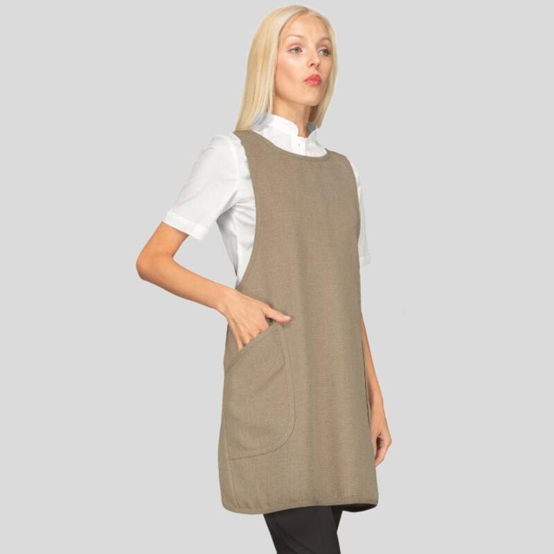 010416 Isacco Sakura Grembiule da donna con incrocio dietro 100% poliestere 220gr Thumbnail