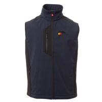 Cork Gilet Softshell da uomo bicolore elasticizzato con tasca al petto 95% poliestere 5% elastan 320gr Thumbnail