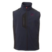 Cork Gilet Softshell da uomo bicolore elasticizzato con tasca al petto 95% poliestere 5% elastan 320gr Thumbnail