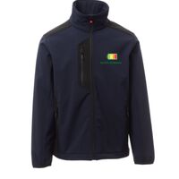 Galway Payper Softshell da uomo bicolore elasticizzato con tasca al petto 95% poliestere 5% elastan 320gr Thumbnail