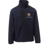 Galway Payper Softshell da uomo bicolore elasticizzato con tasca al petto 95% poliestere 5% elastan 320gr Thumbnail