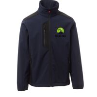 Galway Payper Softshell da uomo bicolore elasticizzato con tasca al petto 95% poliestere 5% elastan 320gr Thumbnail