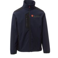 Galway Payper Softshell da uomo bicolore elasticizzato con tasca al petto 95% poliestere 5% elastan 320gr Thumbnail