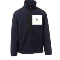 Galway Payper Softshell da uomo bicolore elasticizzato con tasca al petto 95% poliestere 5% elastan 320gr Thumbnail