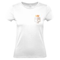 TW02T B&C Womens #E150 T-shirt donna girocollo manica corta 100% cotone 145gr Thumbnail