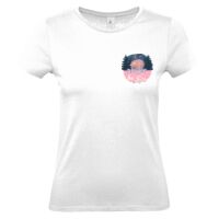 TW02T B&C Womens #E150 T-shirt donna girocollo manica corta 100% cotone 145gr Thumbnail