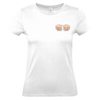 TW02T B&C Womens #E150 T-shirt donna girocollo manica corta 100% cotone 145gr Thumbnail