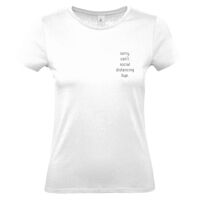 TW02T B&C Womens #E150 T-shirt donna girocollo manica corta 100% cotone 145gr Thumbnail