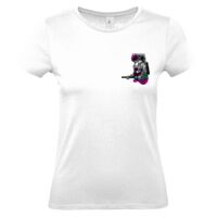 TW02T B&C Womens #E150 T-shirt donna girocollo manica corta 100% cotone 145gr Thumbnail