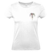 TW02T B&C Womens #E150 T-shirt donna girocollo manica corta 100% cotone 145gr Thumbnail