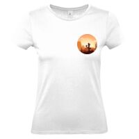 TW02T B&C Womens #E150 T-shirt donna girocollo manica corta 100% cotone 145gr Thumbnail