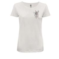 BSW150 Black Spider Maglietta Donna Personalizzata 100% Cotone  Thumbnail