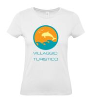 Consegna in 24h - T-shirt Maglietta donna girocollo 100% cotone  Thumbnail