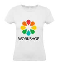 Consegna in 24h - T-shirt Maglietta donna girocollo 100% cotone  Thumbnail