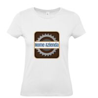 Consegna in 24h - T-shirt Maglietta donna girocollo 100% cotone  Thumbnail