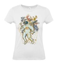 T-shirt Maglietta donna girocollo 100% cotone Stampata e Spedita in 24 ore Thumbnail