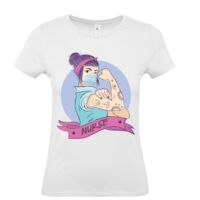 T-shirt Maglietta donna girocollo 100% cotone Stampata e Spedita in 24 ore Thumbnail