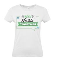 T-shirt Maglietta donna girocollo 100% cotone Stampata e Spedita in 24 ore Thumbnail