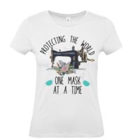 T-shirt Maglietta donna girocollo 100% cotone Stampata e Spedita in 24 ore Thumbnail