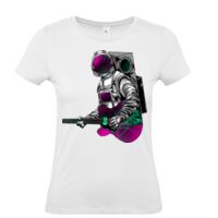 Consegna in 24h - T-shirt Maglietta donna girocollo 100% cotone  Thumbnail