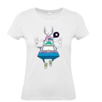 T-shirt Maglietta donna girocollo 100% cotone Stampata e Spedita in 24 ore Thumbnail