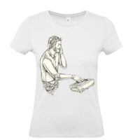 T-shirt Maglietta donna girocollo 100% cotone Stampata e Spedita in 24 ore Thumbnail