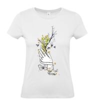 T-shirt Maglietta donna girocollo 100% cotone Stampata e Spedita in 24 ore Thumbnail