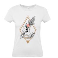 T-shirt Maglietta donna girocollo 100% cotone Stampata e Spedita in 24 ore Thumbnail