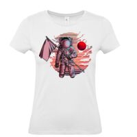 Consegna in 24h - T-shirt Maglietta donna girocollo 100% cotone  Thumbnail