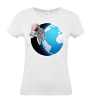 T-shirt Maglietta donna girocollo 100% cotone Stampata e Spedita in 24 ore Thumbnail