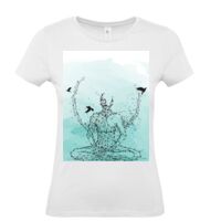 T-shirt Maglietta donna girocollo 100% cotone Stampata e Spedita in 24 ore Thumbnail