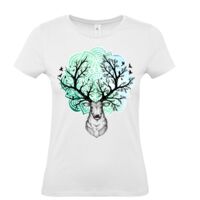 T-shirt Maglietta donna girocollo 100% cotone Stampata e Spedita in 24 ore Thumbnail