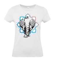 T-shirt Maglietta donna girocollo 100% cotone Stampata e Spedita in 24 ore Thumbnail