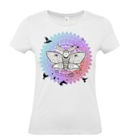 T-shirt Maglietta donna girocollo 100% cotone Stampata e Spedita in 24 ore Thumbnail