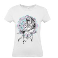 T-shirt Maglietta donna girocollo 100% cotone Stampata e Spedita in 24 ore Thumbnail