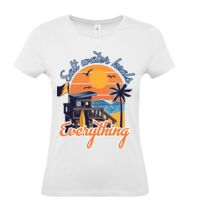 T-shirt Maglietta donna girocollo 100% cotone Stampata e Spedita in 24 ore Thumbnail