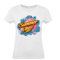 T-shirt Maglietta donna girocollo 100% cotone Stampata e Spedita in 24 ore Thumbnail