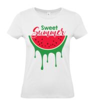 T-shirt Maglietta donna girocollo 100% cotone Stampata e Spedita in 24 ore Thumbnail