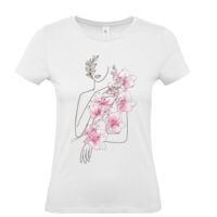 T-shirt Maglietta donna girocollo 100% cotone Stampata e Spedita in 24 ore Thumbnail