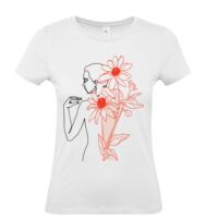 T-shirt Maglietta donna girocollo 100% cotone Stampata e Spedita in 24 ore Thumbnail