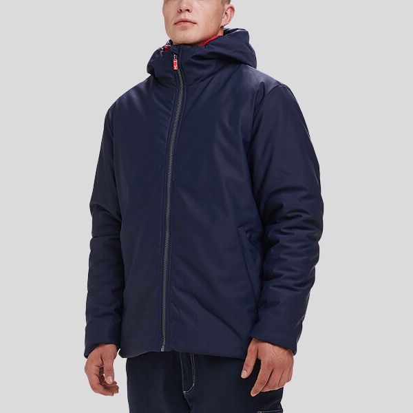 Giubbotto Uomo PAYPER OREGON In Softshell - Impermeabile, Antivento, Imbottito, Con Cappuccio, Per Autunno E Inverno